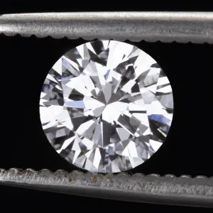 0.93ct GIA CERTIFIED E VS2 DIAMOND VINTAGE ROUND BRILLIANT CUT LOOSE NATURAL