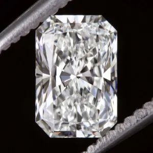 1.5 CARAT LAB CREATED DIAMOND CERTIFIED F VS RADIANT SHAPE CUT LOOSE COLORLESS