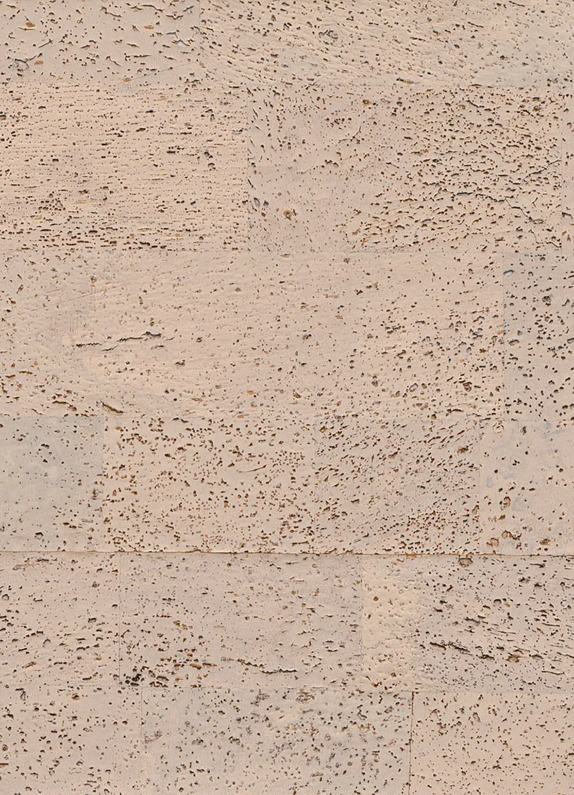 Alr Retro Cork White and Beige Wallpaper R2817