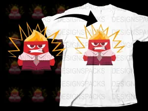 Anger Character Cool Graphic Png Digital Download