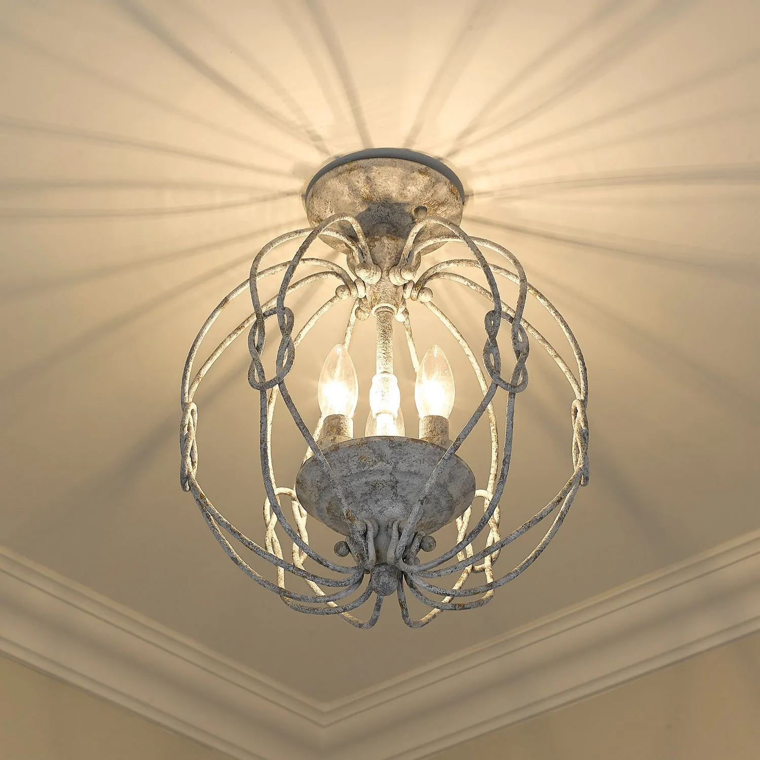 Antoinette OY Semi-Flush Mount