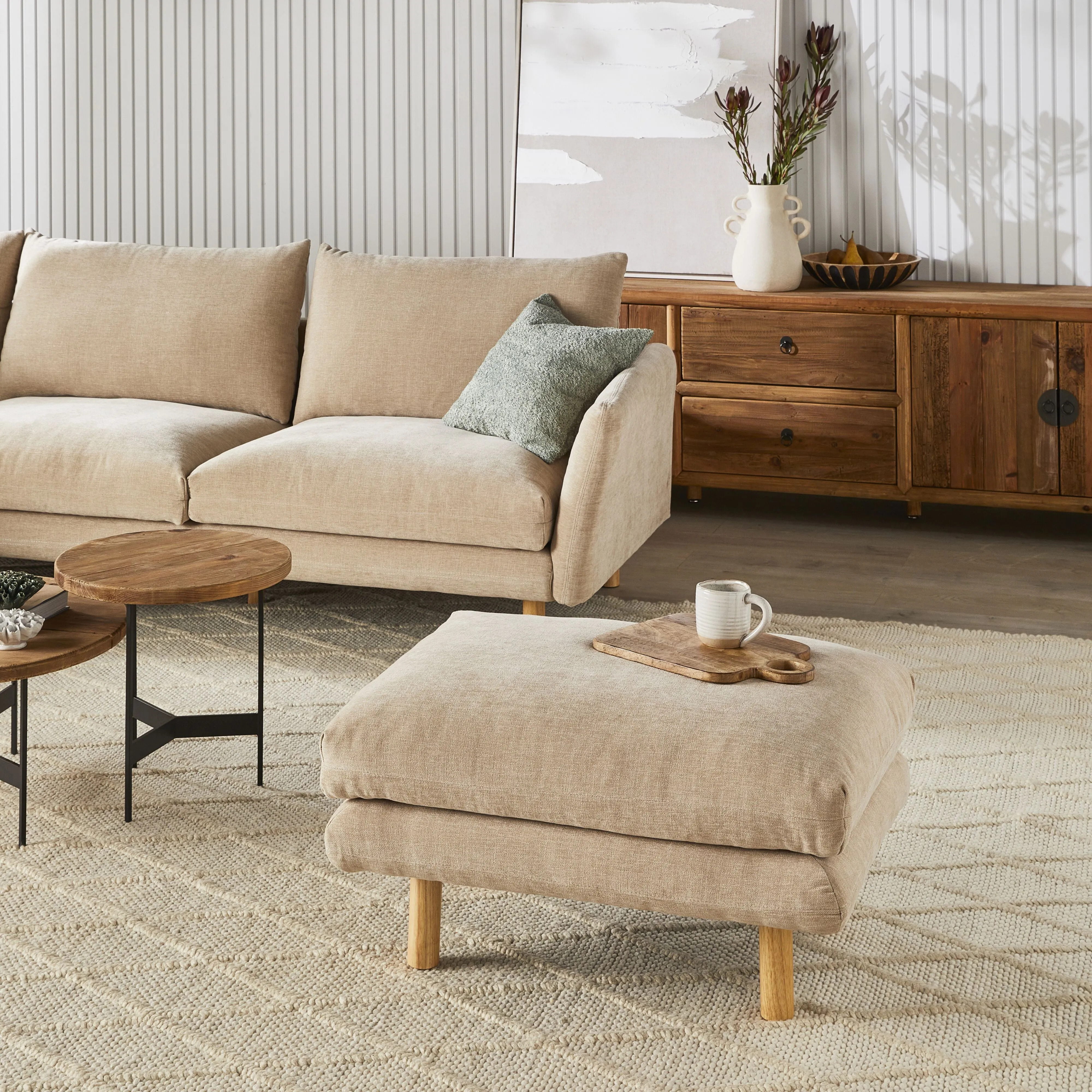 Austin Ottoman Serenity Tortilla