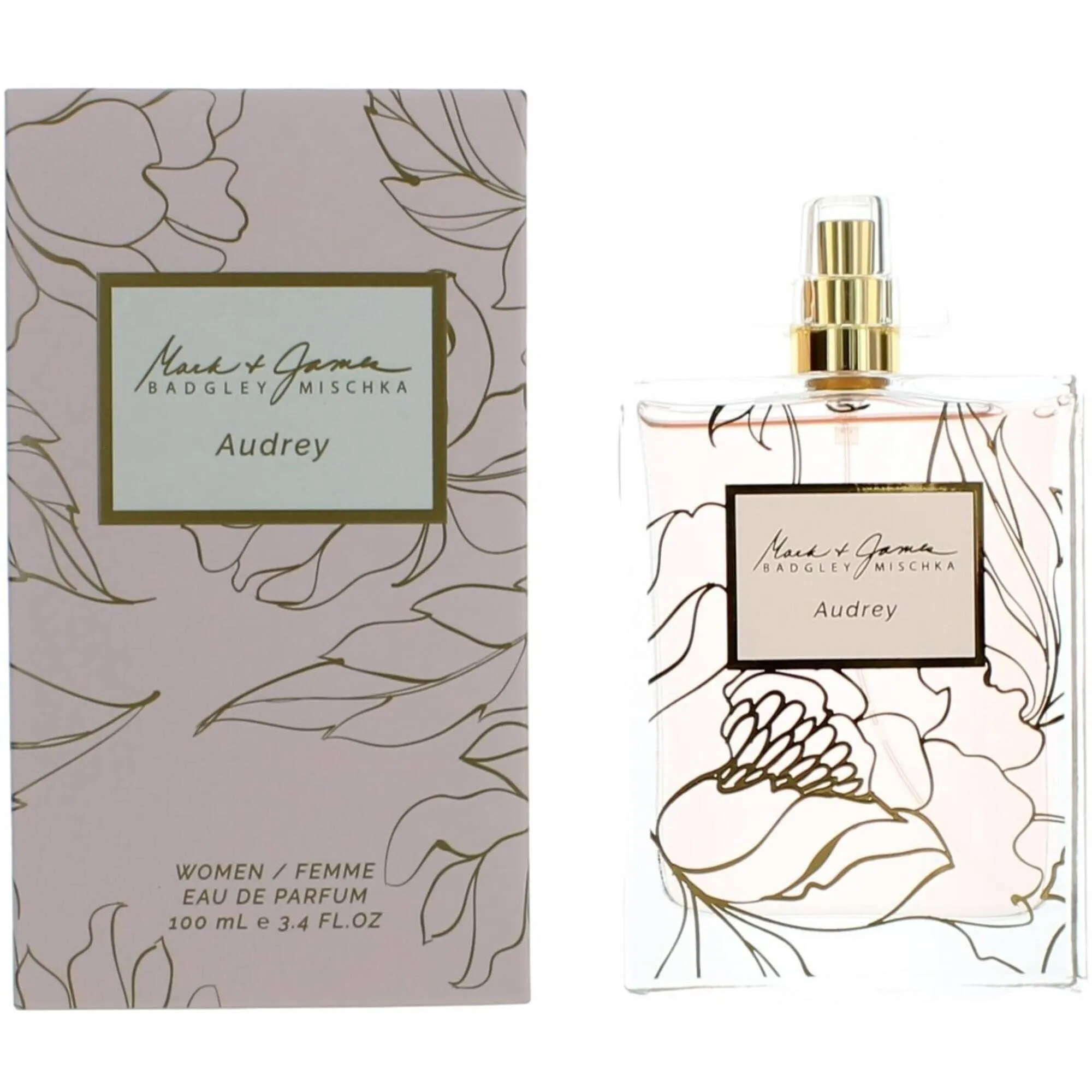 Badgley Mischka Women's Eau De Parfum Spray - Audrey Enchanting Fragrance, 3.4 oz