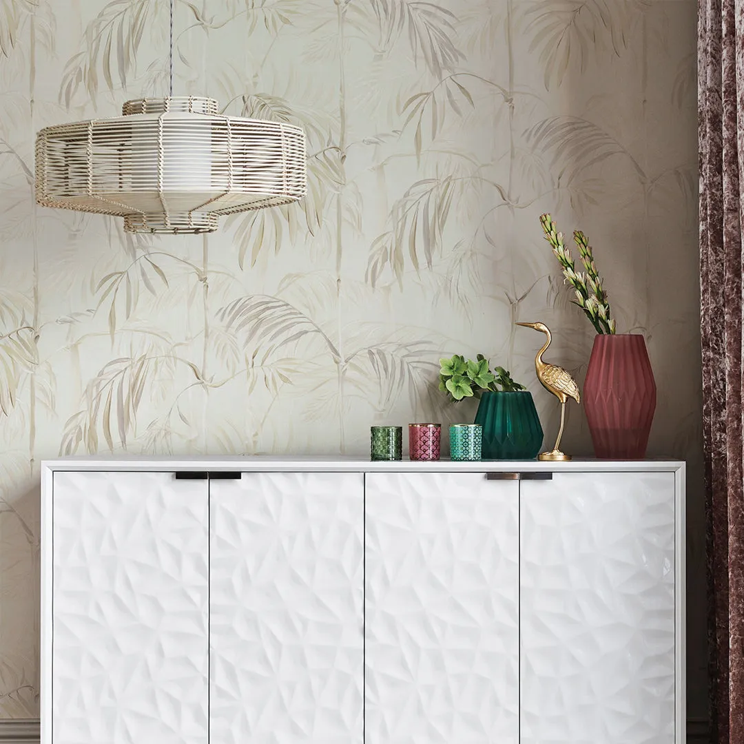 Bamboo Gardens Unpasted Wallpaper