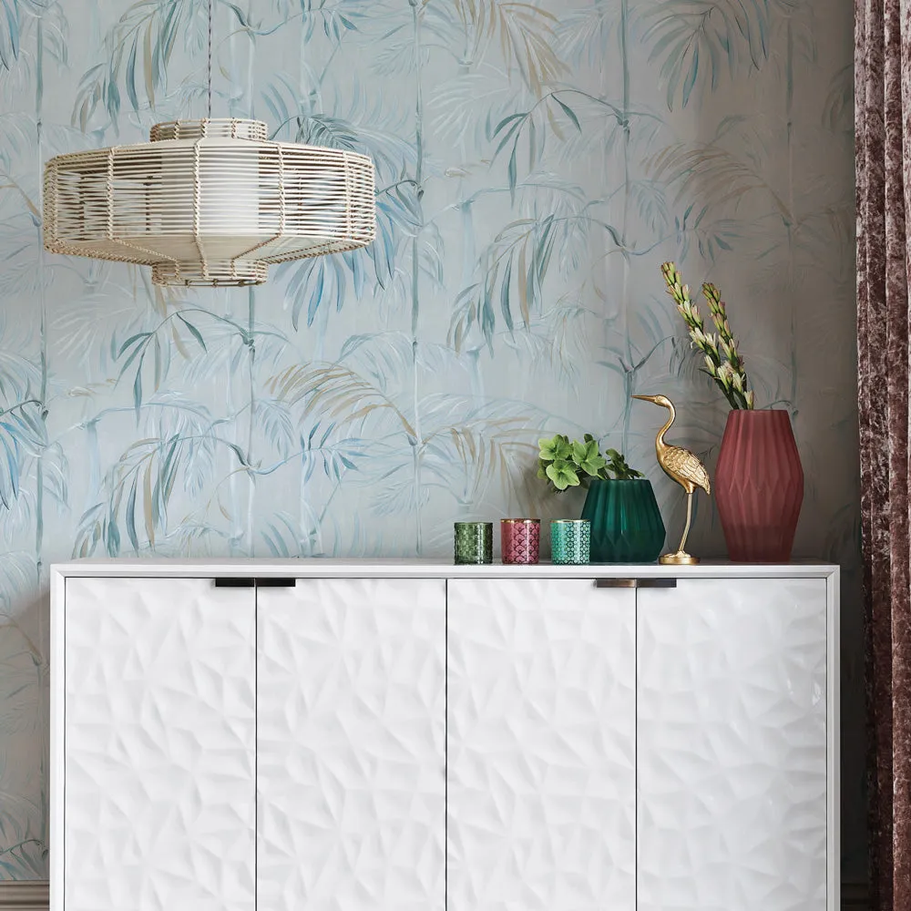 Bamboo Gardens Unpasted Wallpaper