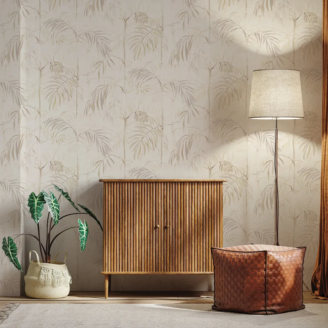 Bamboo Gardens Unpasted Wallpaper