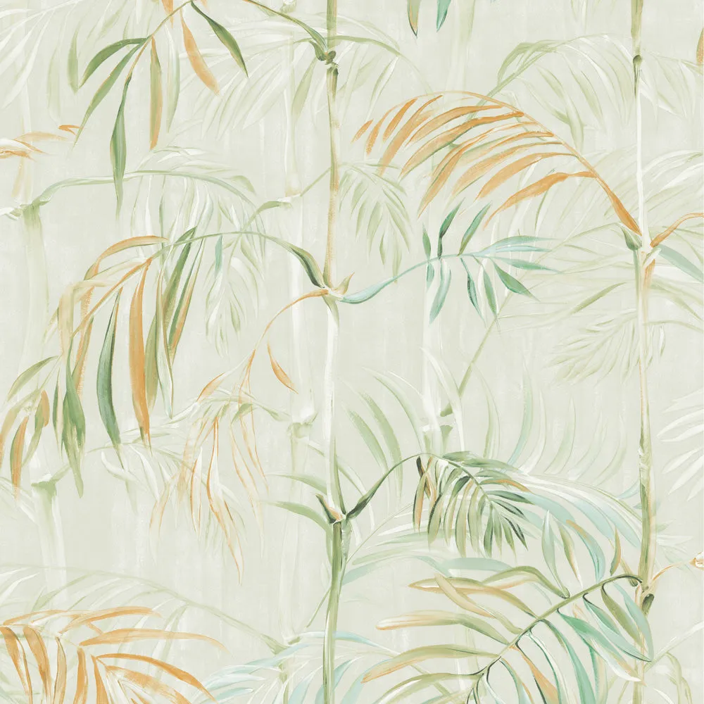 Bamboo Gardens Unpasted Wallpaper