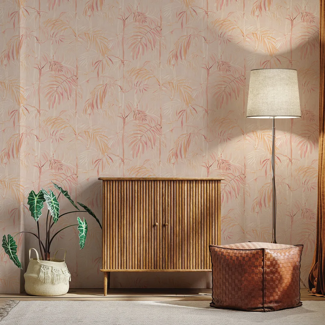 Bamboo Gardens Unpasted Wallpaper