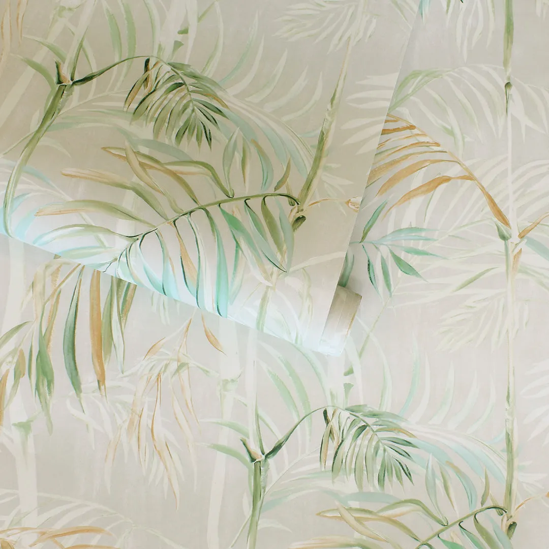 Bamboo Gardens Unpasted Wallpaper