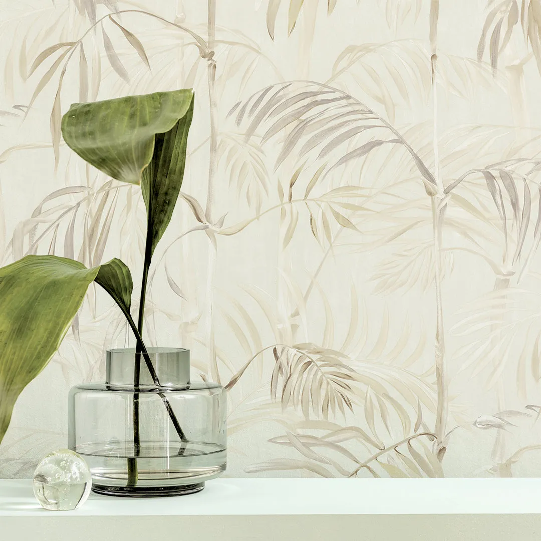 Bamboo Gardens Unpasted Wallpaper