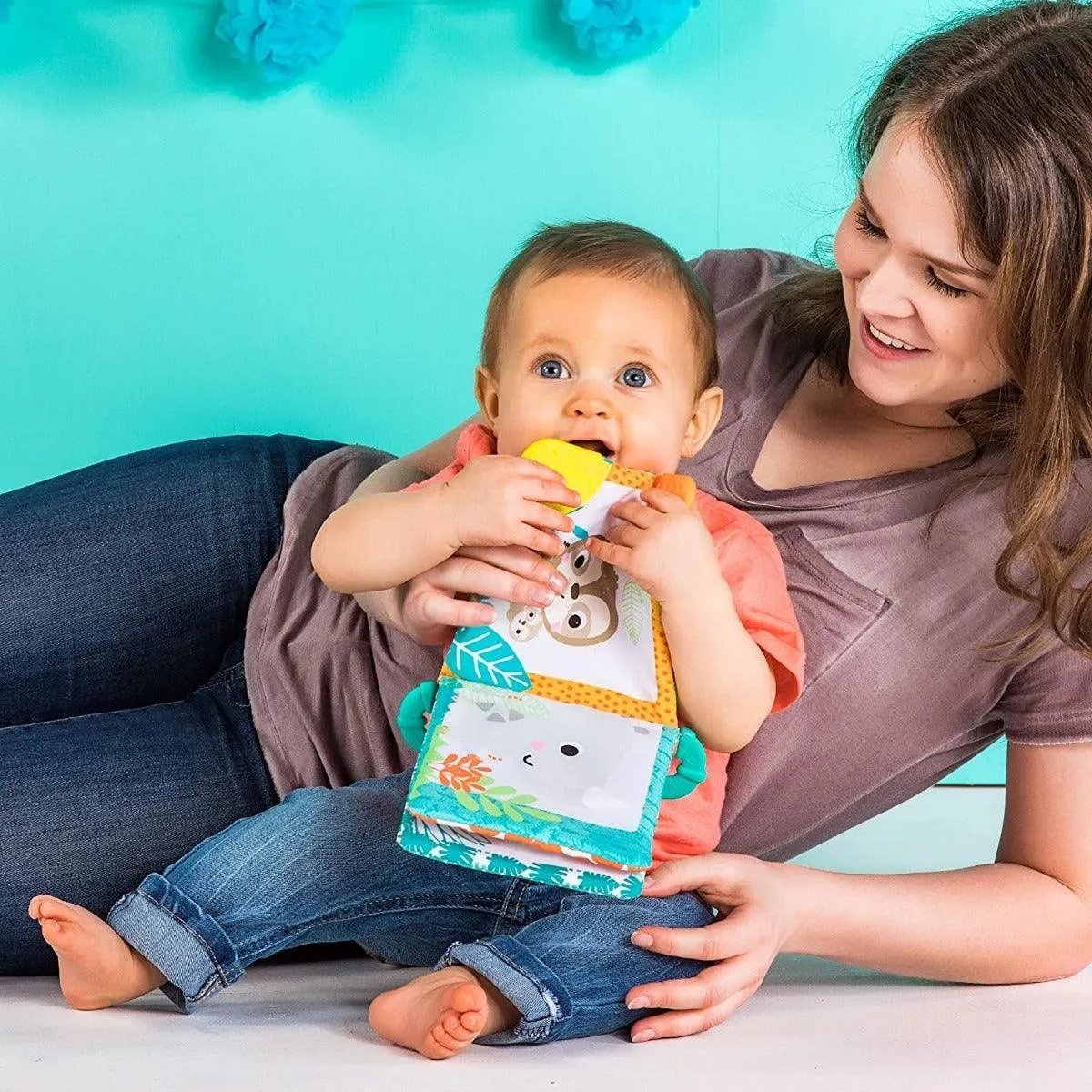 Bright Starts Teethe & Read Teether Baby Book
