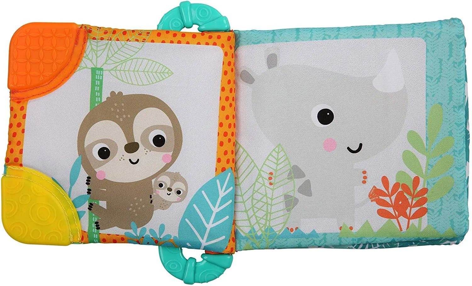 Bright Starts Teethe & Read Teether Baby Book