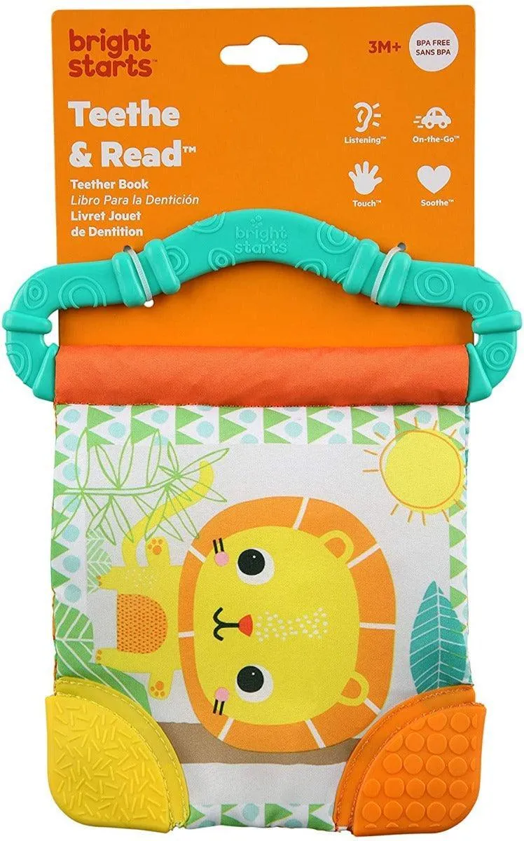 Bright Starts Teethe & Read Teether Baby Book