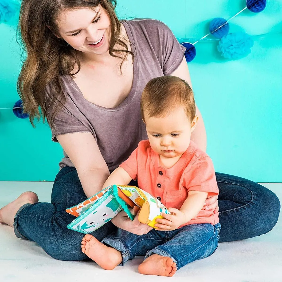 Bright Starts Teethe & Read Teether Baby Book