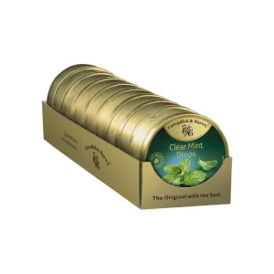 Cavendish & Harvey Clear Mint Drops 200G (Pack of 9)