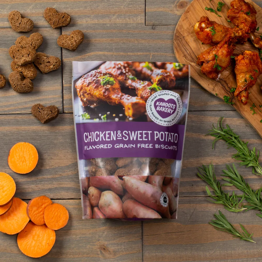 Chicken & Sweet Potato Biscuits