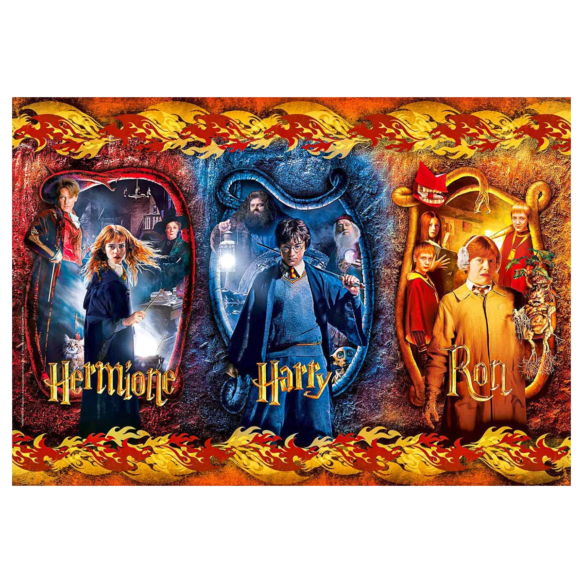 Clementoni Harry Potter: Harry, Hermione and Ron 104 Piece Jigsaw Puzzle