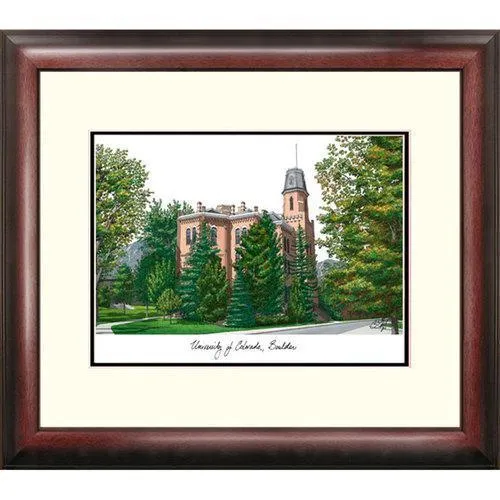 Colorado State University Alumnus" Framed Lithograph"