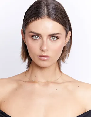 DELICATE ENAMEL NECKLACE