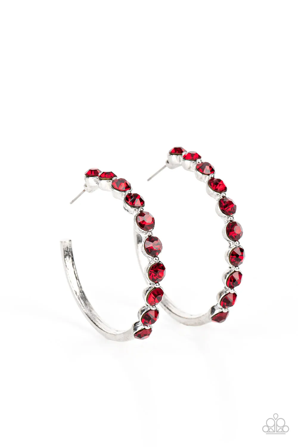 Earrings Photo Finish - Red E2066