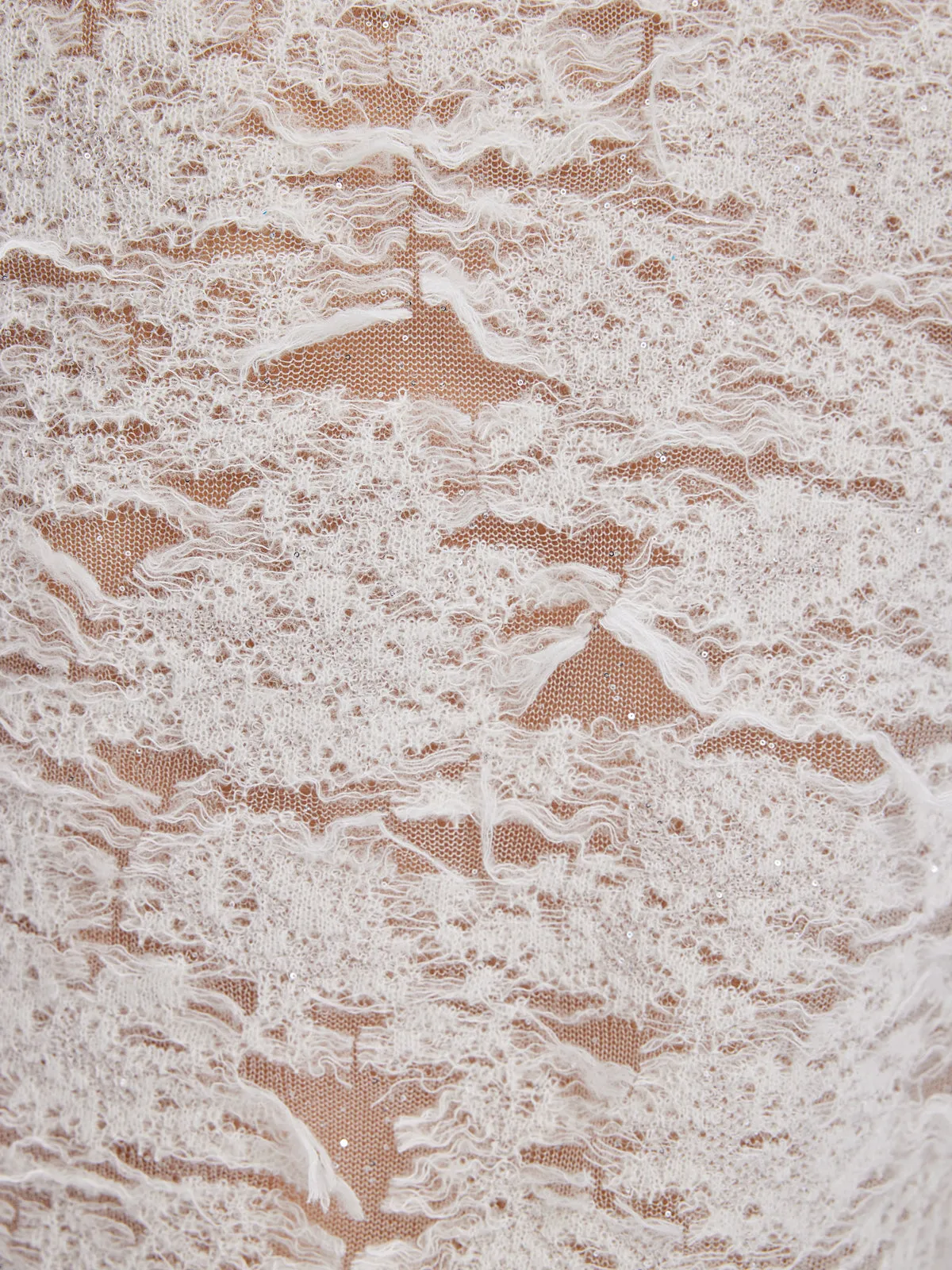 French 3D Embossed Jacquard Knit Top