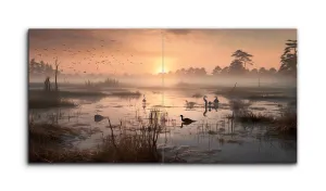 Golden Dawn Wetland Serenity