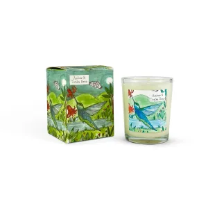 Heaven Scent Amber & Tonka Bean 9cl Hummingbird Illustrated Votive Candle