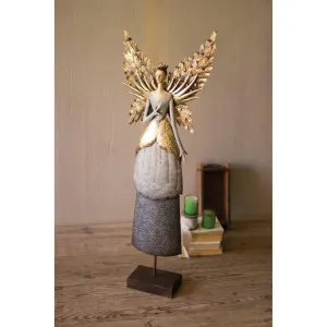 Kalalou - PAINTED METAL ANGEL - CHE1242