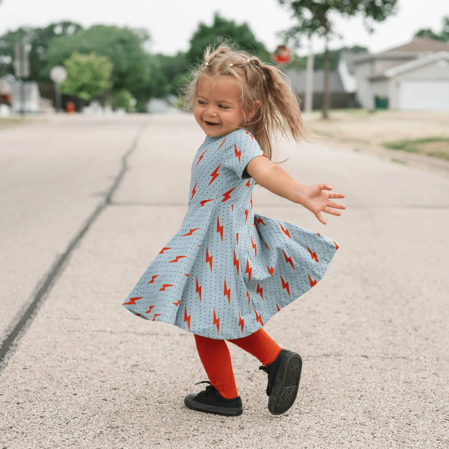 Little Rad Things- Spark Swing Dress