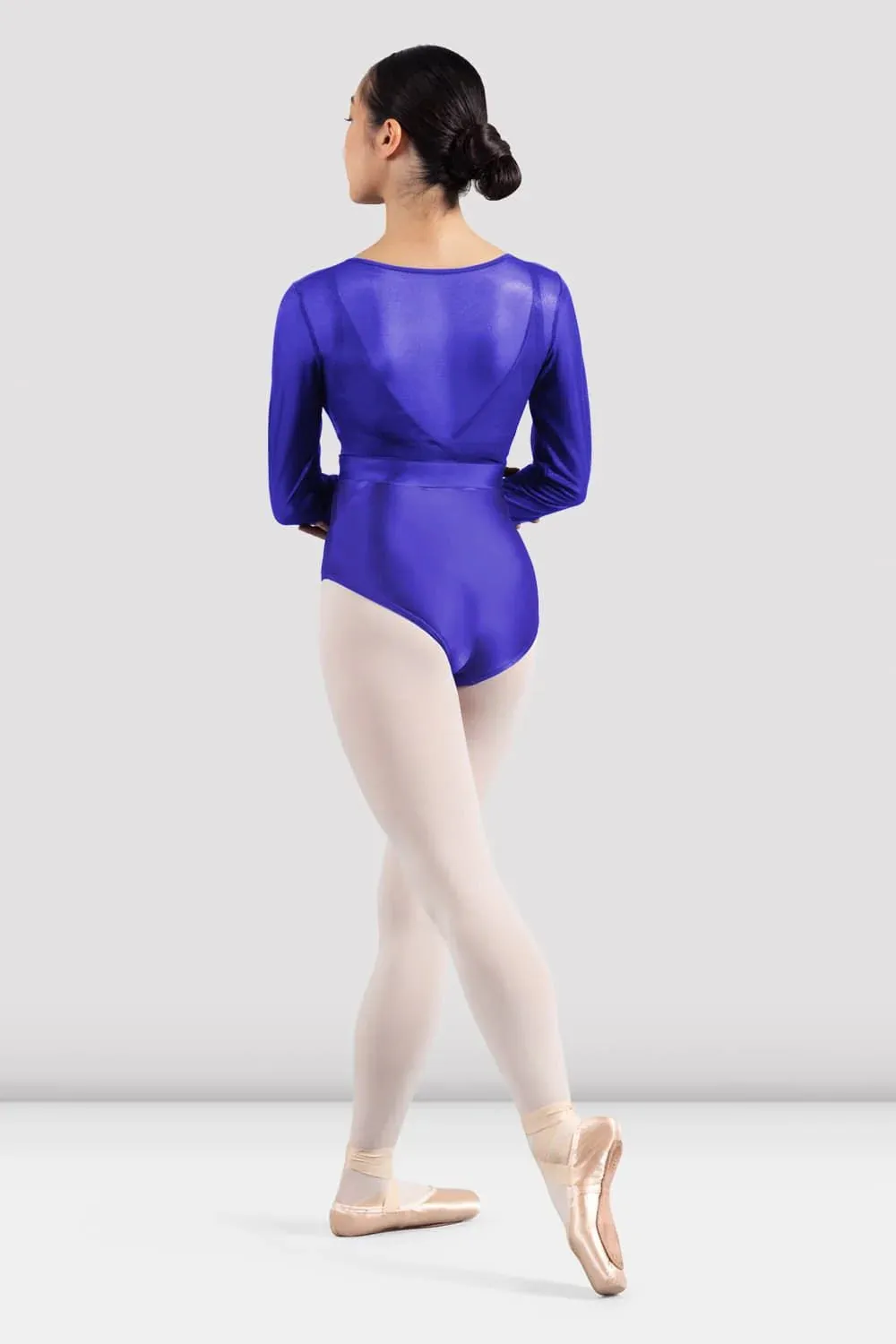 M7063L - Ladies Mirella Azure Glow Wrap Top - Select Size