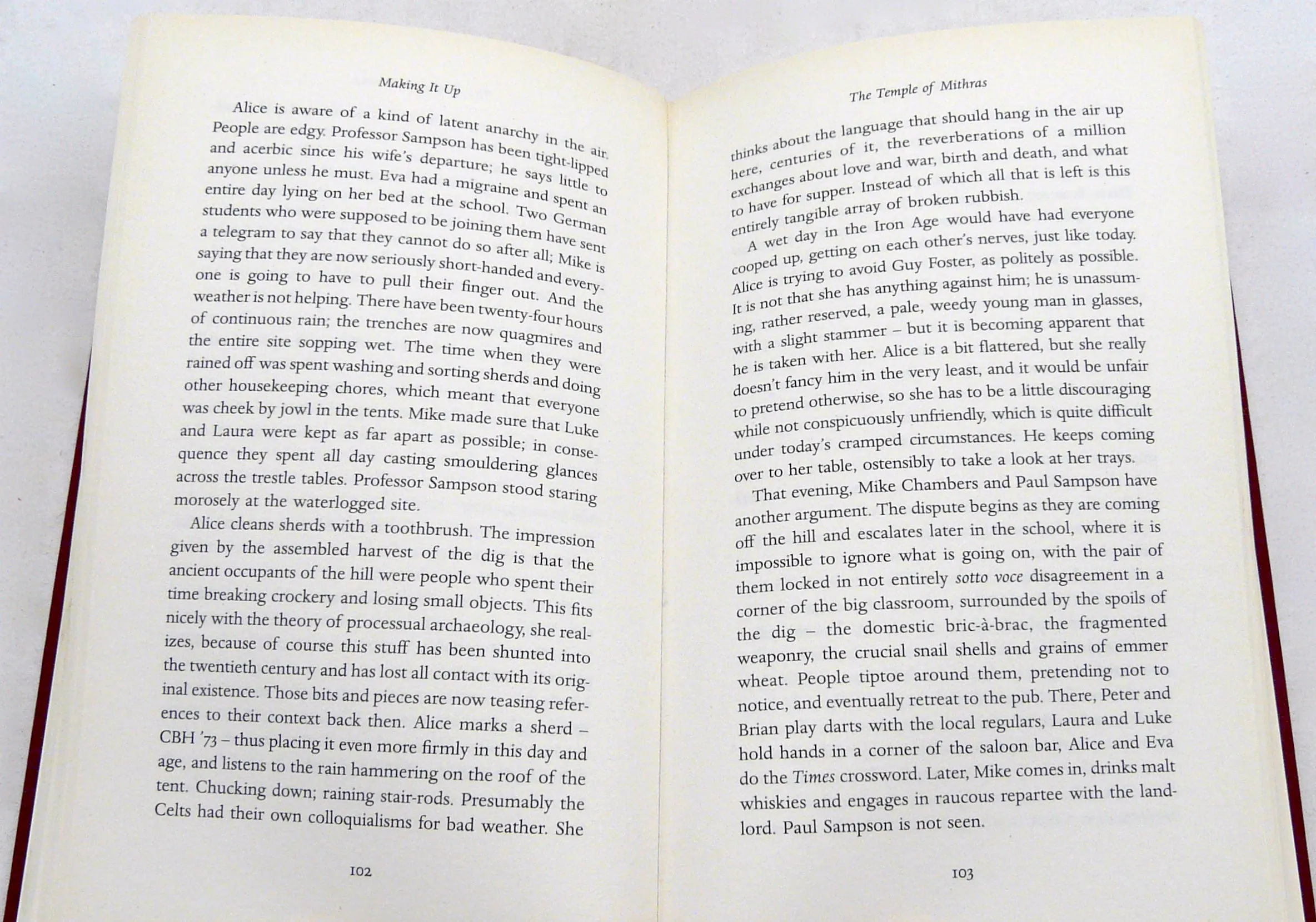 Making It Up by Penelope Lively - Signed
