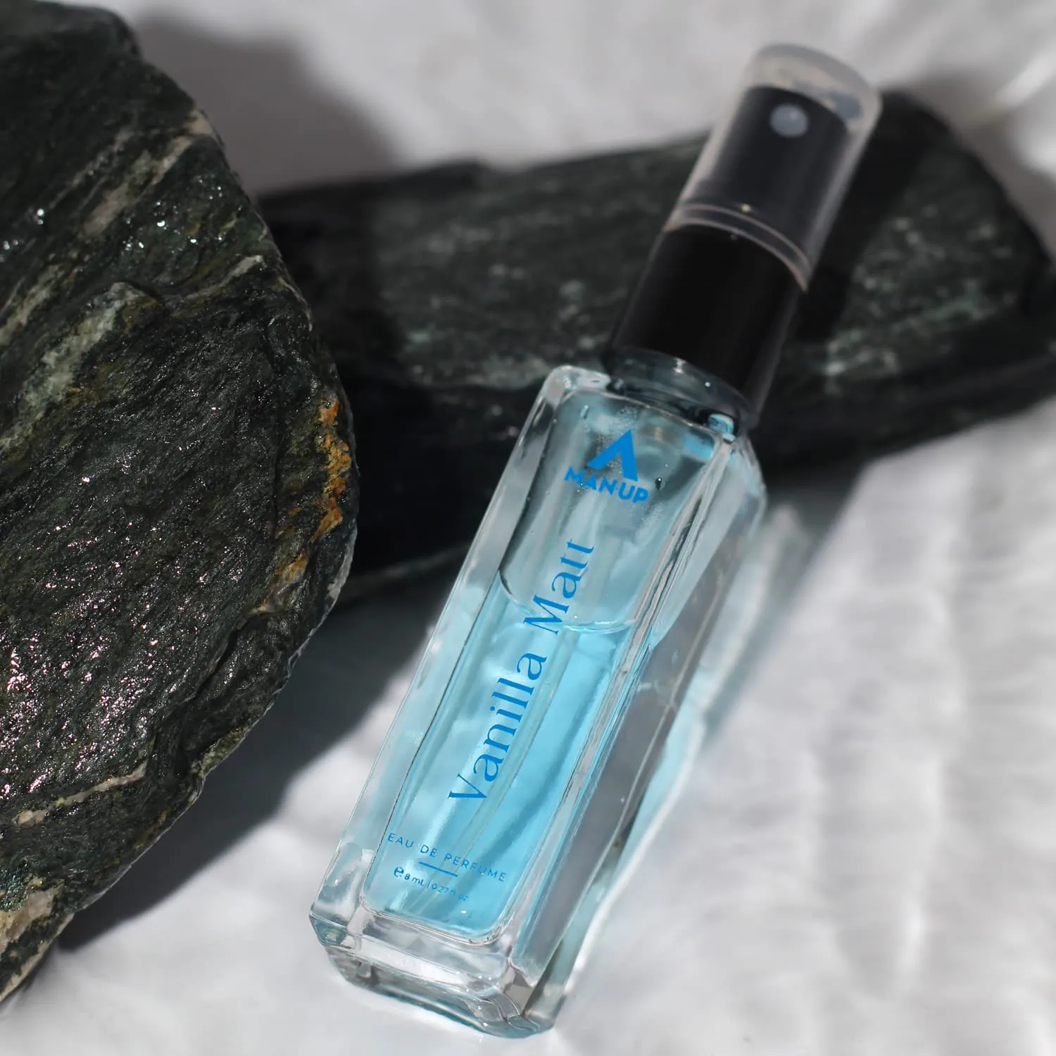 Man-Up Vanilla Malt Perfume For Men | Eau De Perfume | Premium Long Lasting Fresh, Refreshing & Energising Fragrance Perfume | Celebrating Every Special Occasion - 8ml (Pack of 100)