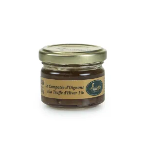 Onion Compote with Black Truffles Valette