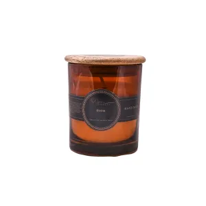 Oorjas Divine Scented Soy Wax Candle, 250 gm, 35-40 Hrs| Luxury Aroma Therapy Votive Jar | Scented Candles for Home Decor Gift Set | Fragrance Musky Wood (Divine)