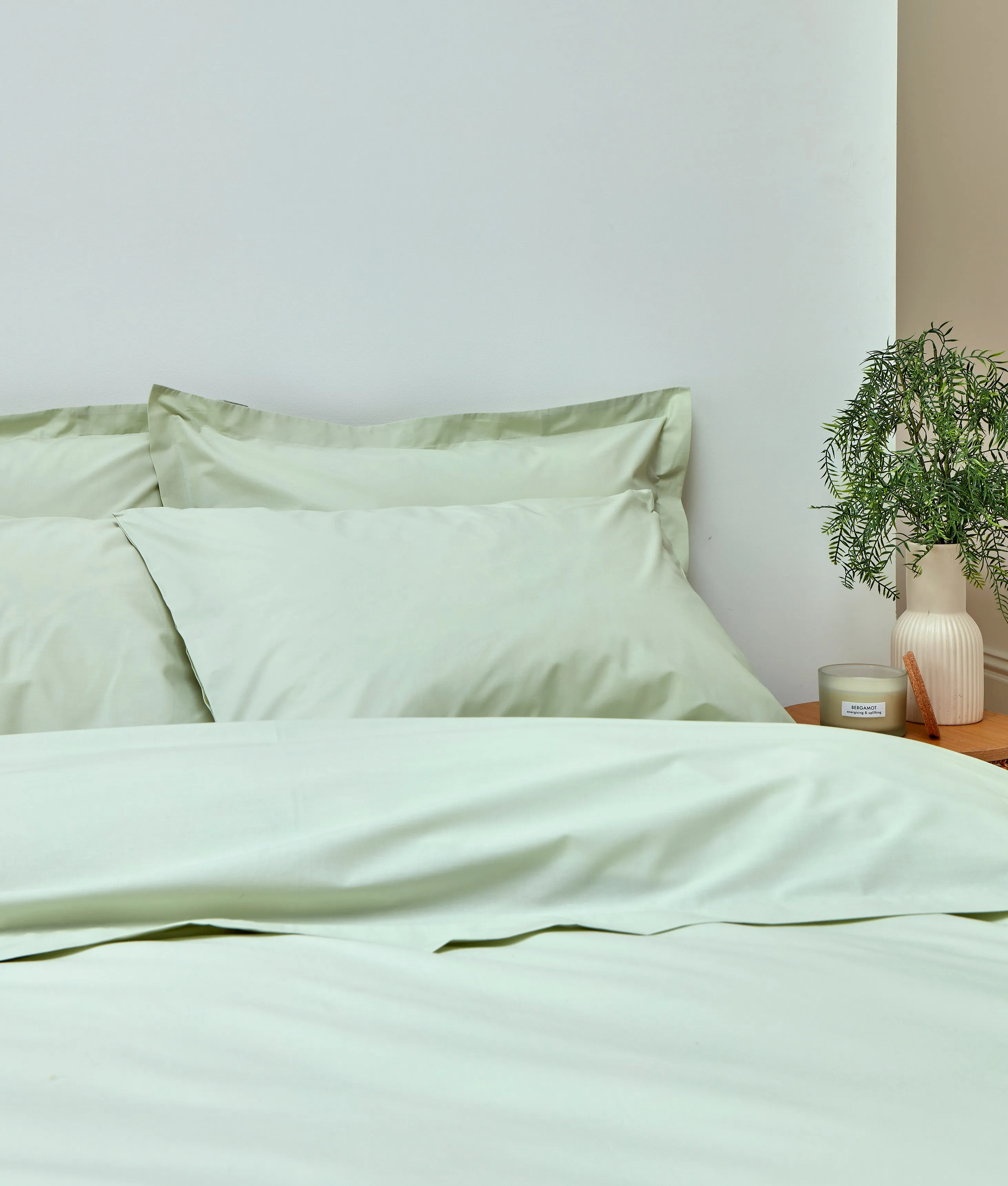 Organic Cool & Crisp Percale Duvet Set