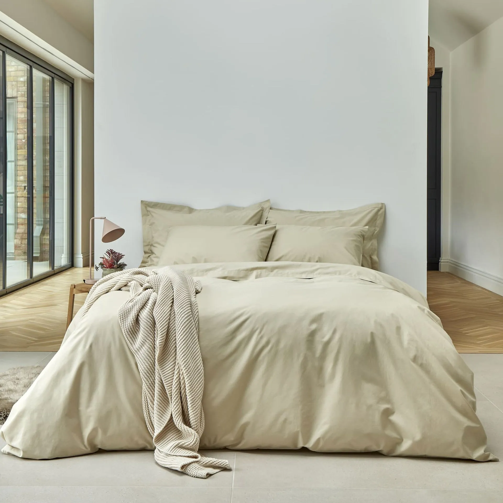 Organic Cool & Crisp Percale Duvet Set