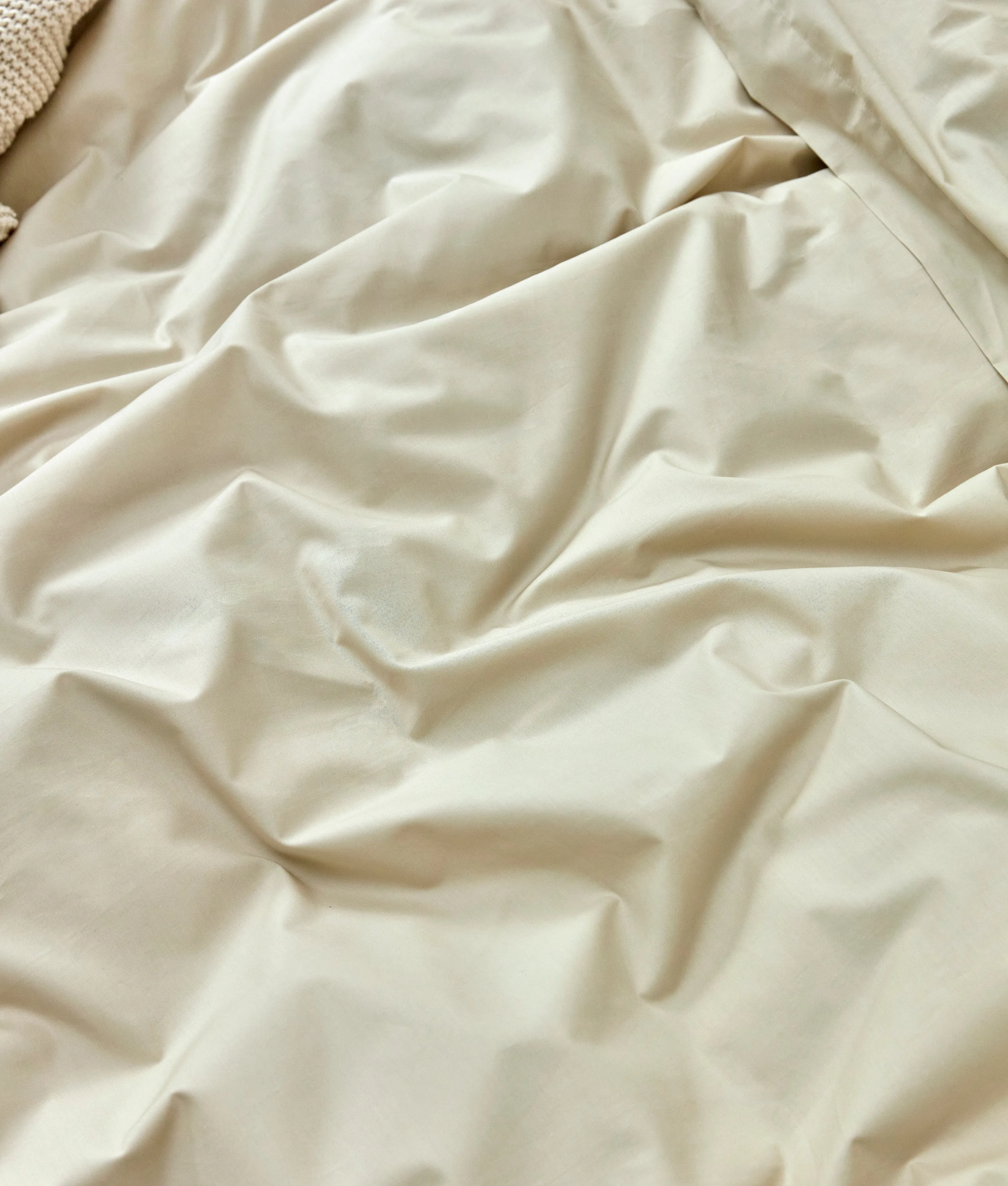 Organic Cool & Crisp Percale Duvet Set