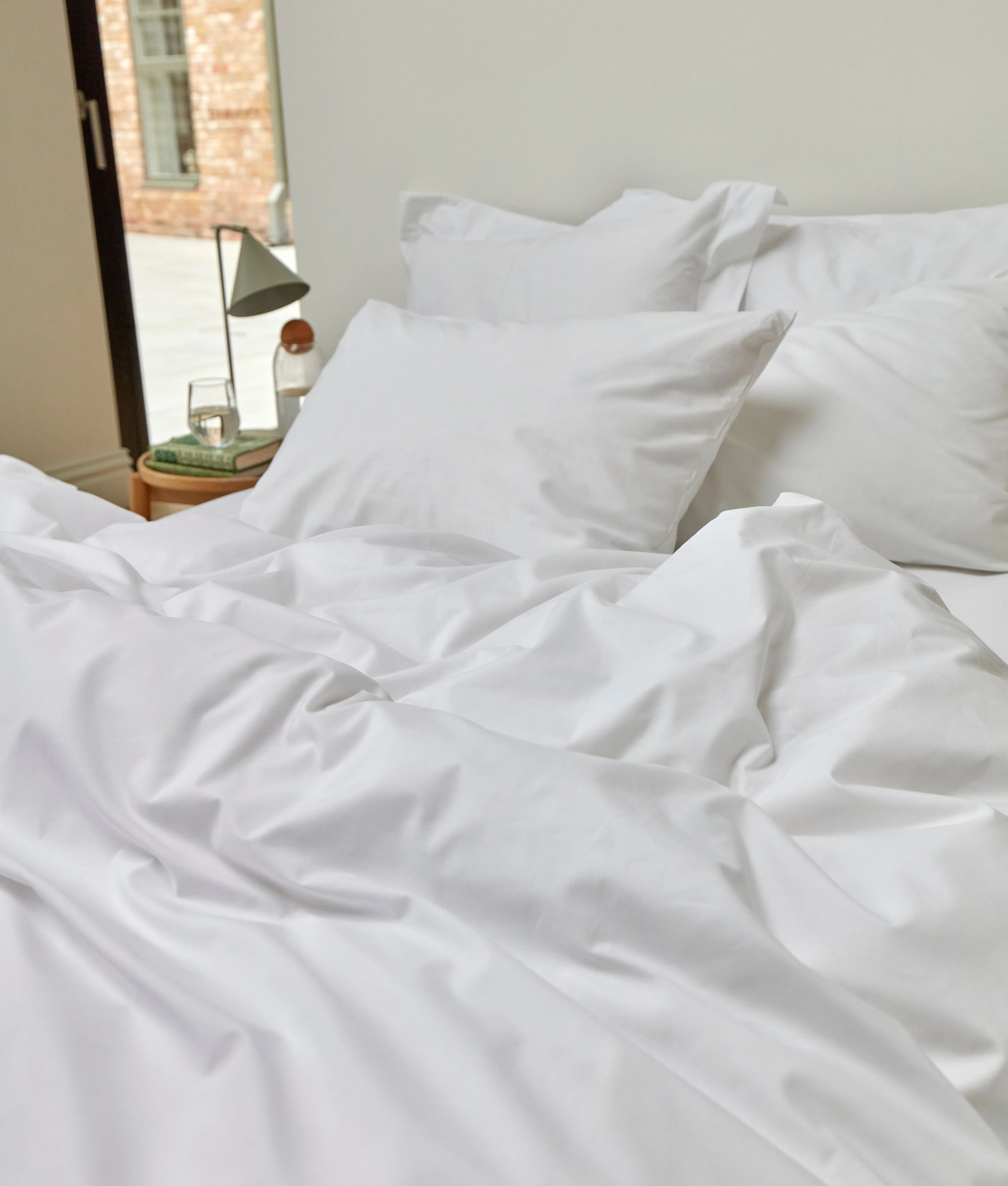 Organic Cool & Crisp Percale Duvet Set