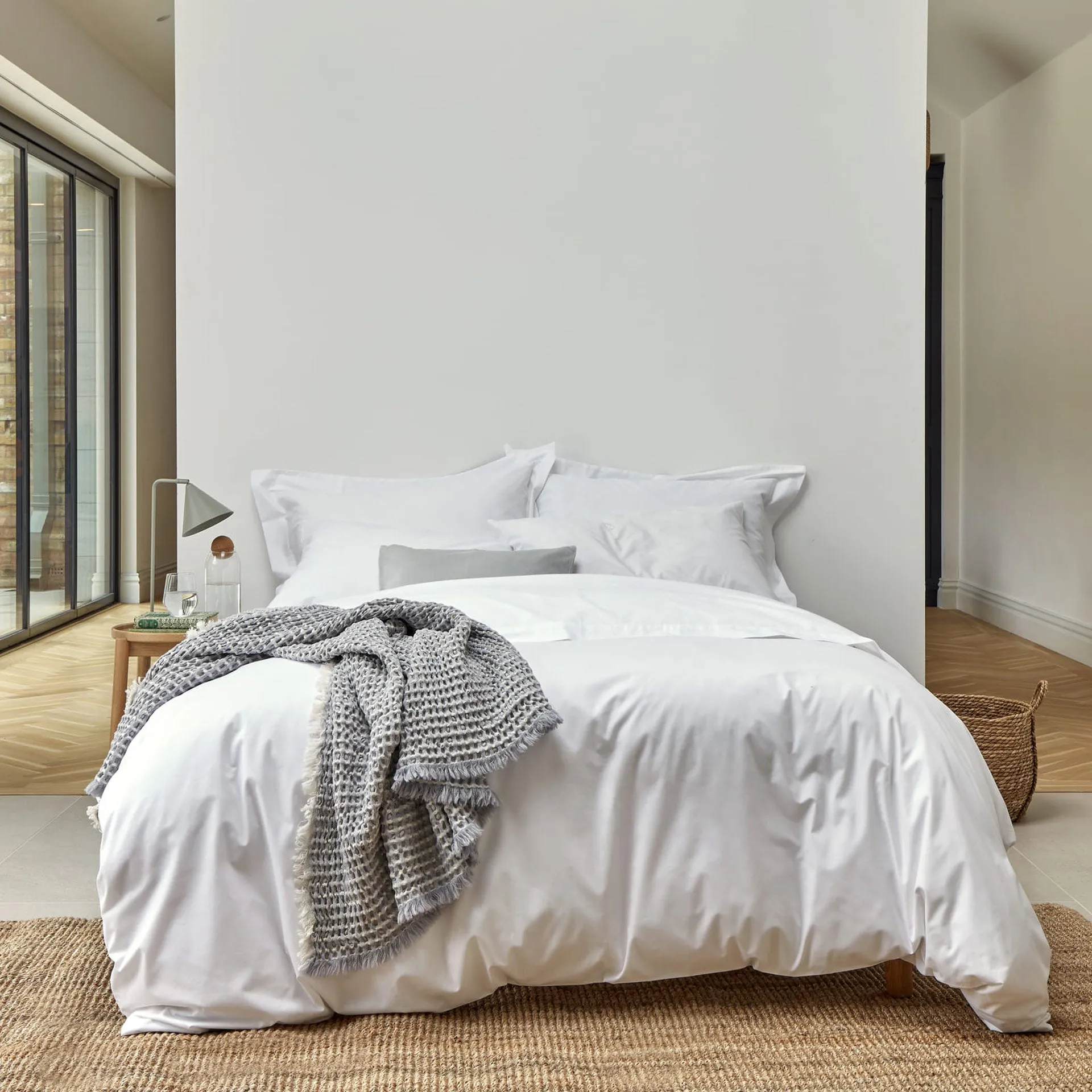 Organic Cool & Crisp Percale Duvet Set
