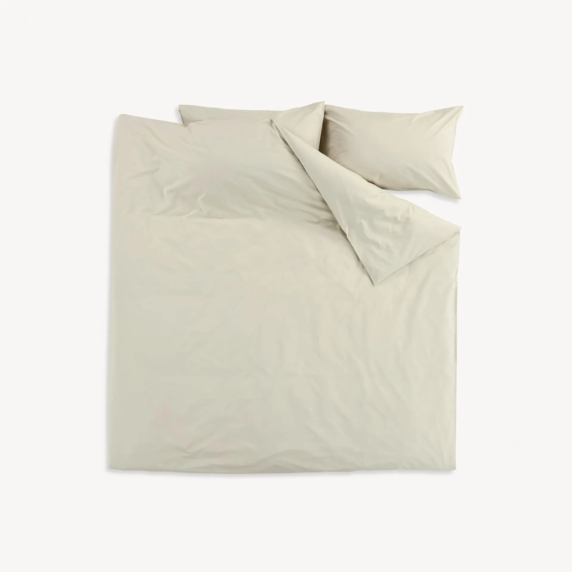 Organic Cool & Crisp Percale Duvet Set