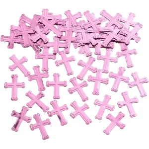 Pink Cross Confetti (1ct)