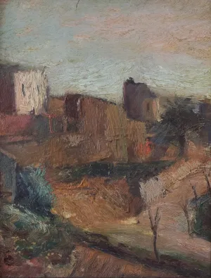 Post-Impressionist - Village Landscape