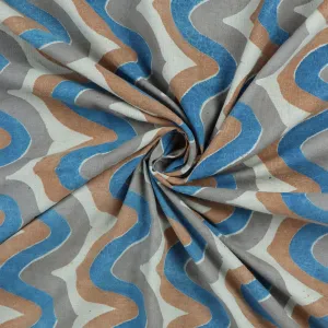 Premium Soft Multicolor Block Print Fabric Online