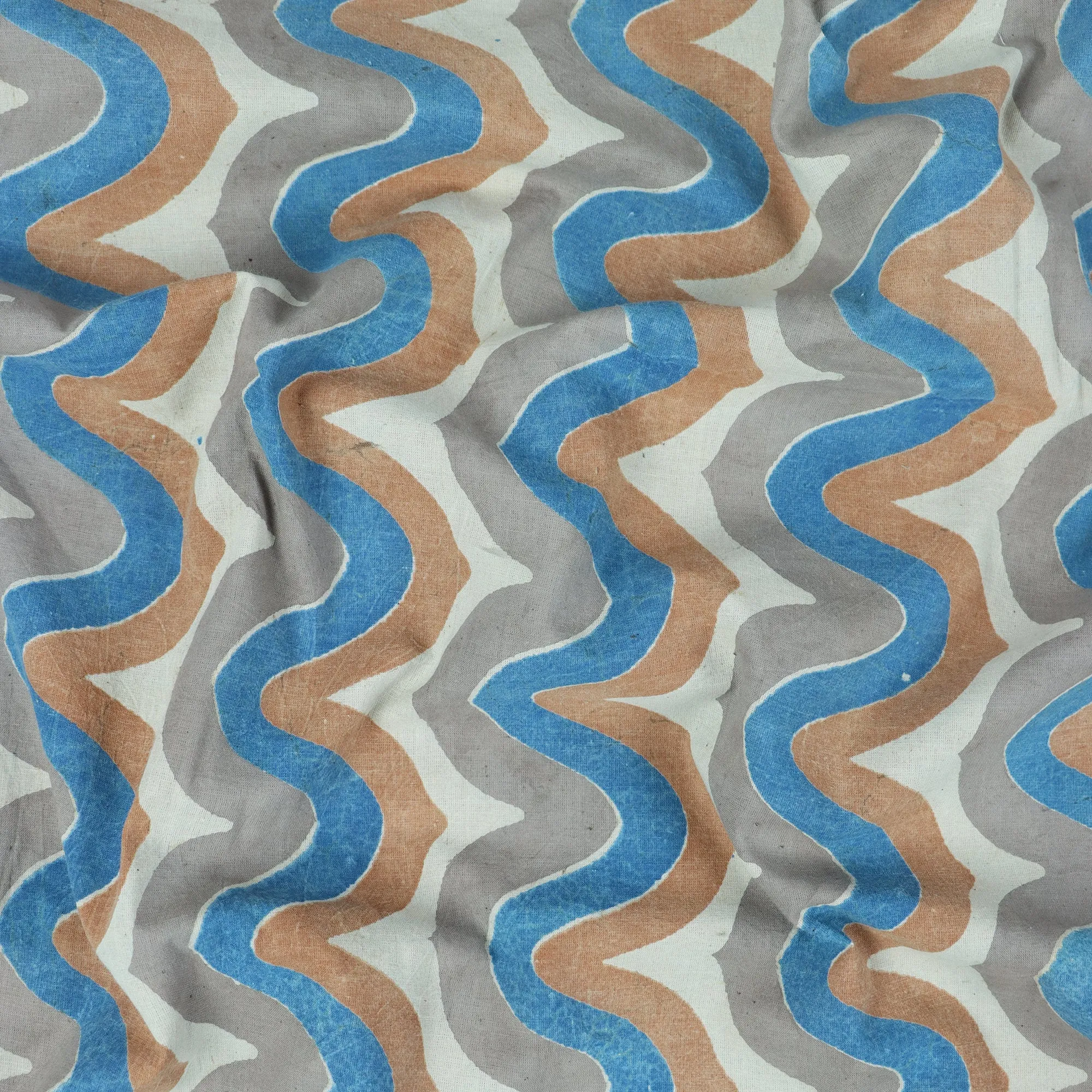 Premium Soft Multicolor Block Print Fabric Online