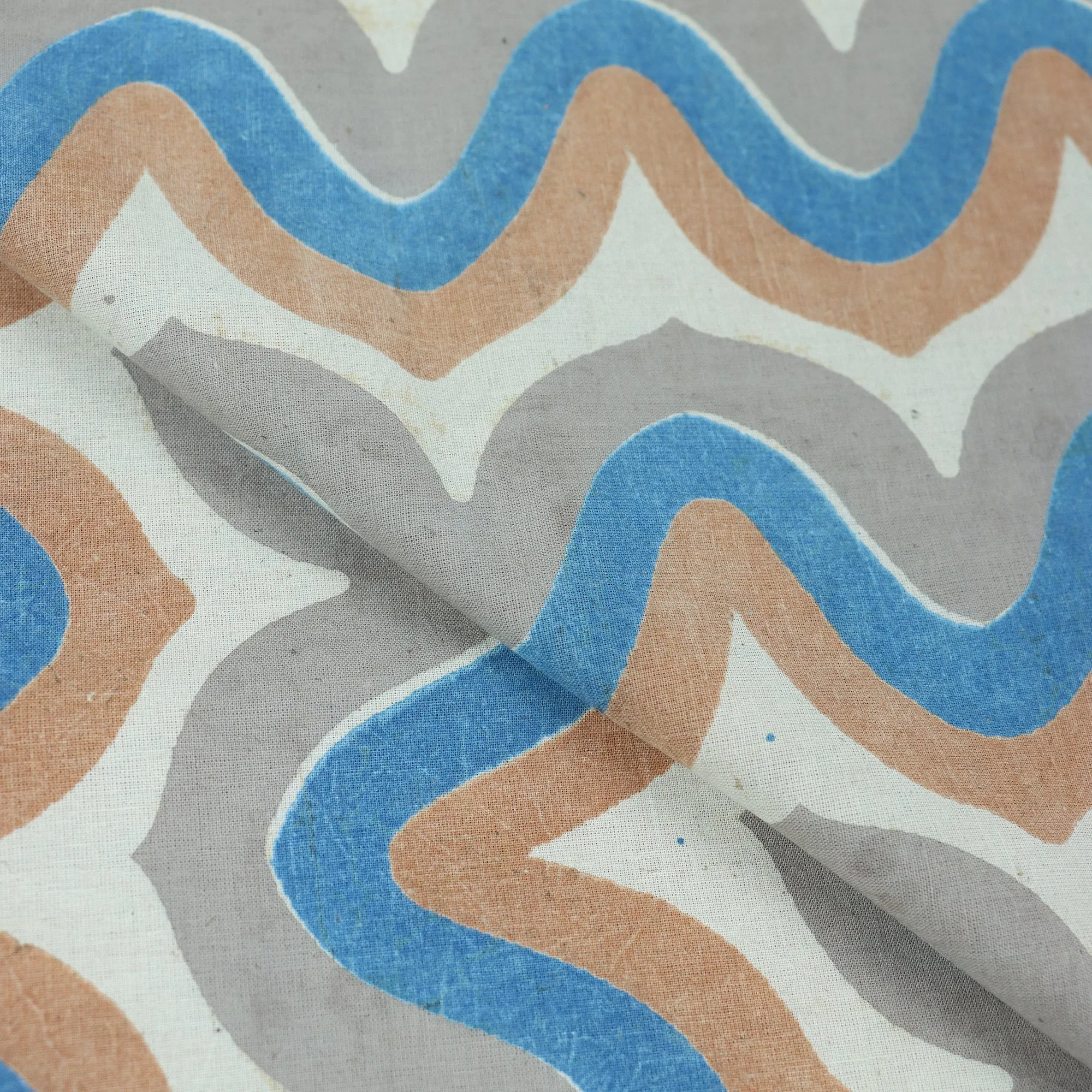 Premium Soft Multicolor Block Print Fabric Online