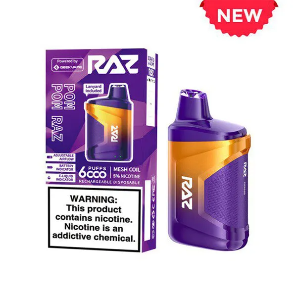 RAZ CA6000 6000 Puffs 10mL 50mg Disposable