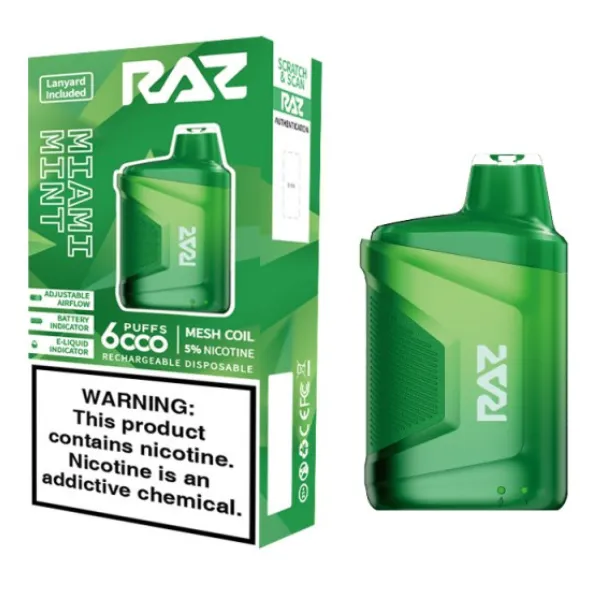 RAZ CA6000 6000 Puffs 10mL 50mg Disposable