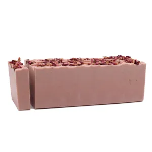 Rose & Vanilla Soap Loaf - Per case: 1 Piece