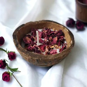 Rose Garden Cocoshell Soy Wax Candle