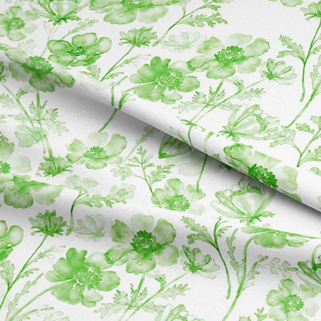 Soft Breeze Linen Curtain Fabric - Bottle